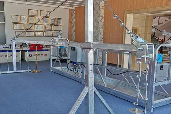 沈陽高空吊籃使用滑軌與吊索的區(qū)別