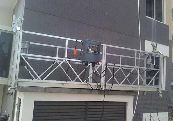 電機(jī)裸露對沈陽高空電動吊籃造成的危害